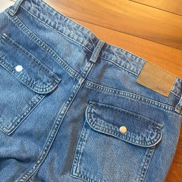 Aeropostale Cargo Jeans size 8 - Picture 6 of 7